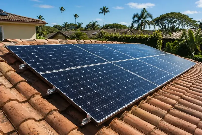 Installation de panneaux solaires au Grand-Lemps