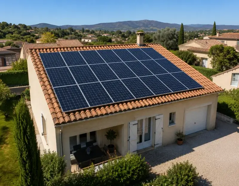 Prime à l'autoconsommation panneaux solaires Le Grand-Lemps — aide financière de l'État